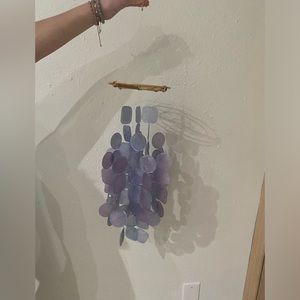 Vintage antique store wind chimes